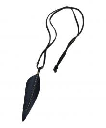 MOTORATORY（モトラトリー）の古着「レザークラフトネックレス」｜ブラック