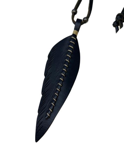 MOTORATORY（モトラトリー）MOTORATORY (モトラトリー) レザークラフトネックレス ブラックの古着・服飾アイテム