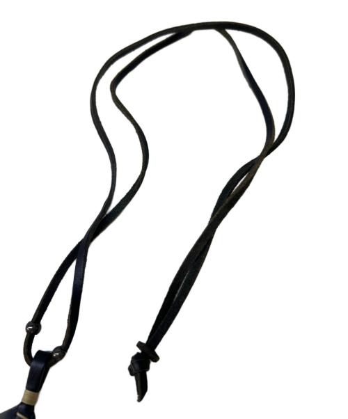 MOTORATORY（モトラトリー）MOTORATORY (モトラトリー) レザークラフトネックレス ブラックの古着・服飾アイテム