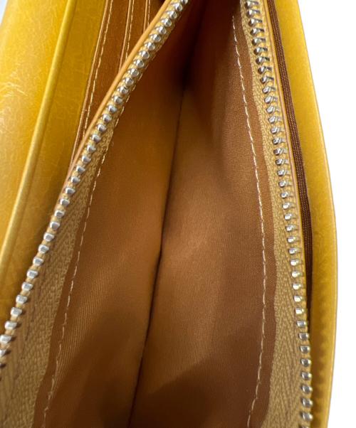 ultima tokyo（ウルティマトーキョー）ultima tokyo (ウルティマトーキョー) 長財布 ブラウン×イエローの古着・服飾アイテム