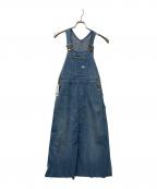 LEEリー）の古着「デニムサロペットスカート」｜ブルー