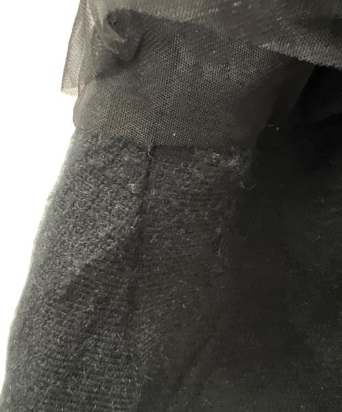 willfully（ウィルフリー）willfully (ウィルフリー) ノースリーブニット ブラック サイズ:FREEの古着・服飾アイテム