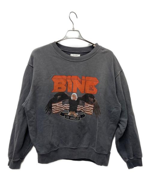 ANINE BING（アニン ビン）ANINE BING (アニン ビン) eagle スウェットプルオーバー ブラック サイズ:FREEの古着・服飾アイテム