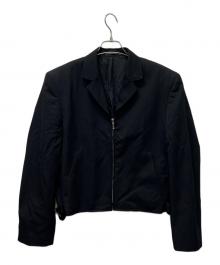 LQ...MEN（エルキューメン）の古着「ジップジャケット」｜ブラック