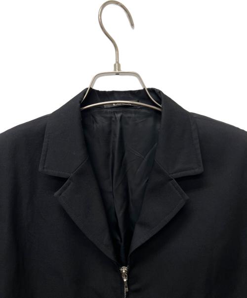 LQ...MEN（エルキューメン）LQ...MEN (エルキューメン) ジップジャケット ブラック サイズ:記載なしの古着・服飾アイテム