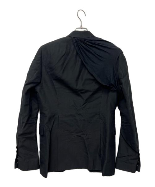 RICK OWENS（リックオウエンス）RICK OWENS (リックオウエンス) ステッチデザインジャケット ブラック サイズ:50の古着・服飾アイテム