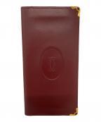 Cartierカルティエ）の古着「長財布」｜ボルドー