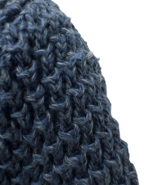 LACOSTE（ラコステ）LACOSTE (ラコステ) ヘザーカラーリングワッフルニット ブルー サイズ:3の古着・服飾アイテム