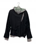 KIKO KOSTADINOVキコ・コスタディノフ）の古着「パーカー」｜ブラック