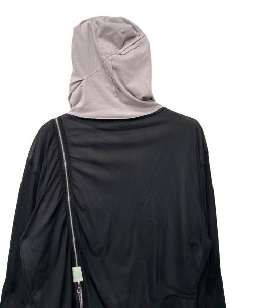 KIKO KOSTADINOV（キコ・コスタディノフ）KIKO KOSTADINOV (キコ・コスタディノフ) パーカー ブラック サイズ:46の古着・服飾アイテム