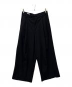 DRIES VAN NOTENドリスヴァンノッテン）の古着「ワイドパンツ」｜ブラック