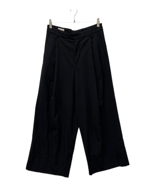 DRIES VAN NOTEN（ドリスヴァンノッテン）DRIES VAN NOTEN (ドリスヴァンノッテン) ワイドパンツ ブラック サイズ:46の古着・服飾アイテム
