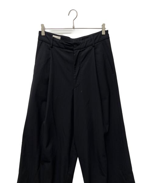 DRIES VAN NOTEN（ドリスヴァンノッテン）DRIES VAN NOTEN (ドリスヴァンノッテン) ワイドパンツ ブラック サイズ:46の古着・服飾アイテム