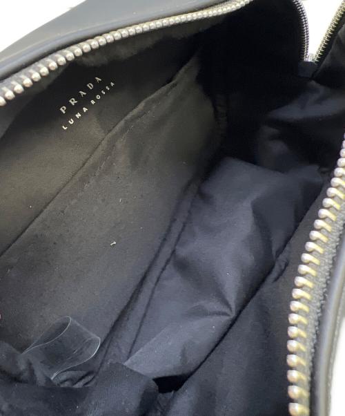 PRADA SPORTS（プラダスポーツ）PRADA SPORTS (プラダスポーツ) ポーチ ブラック×レッドの古着・服飾アイテム