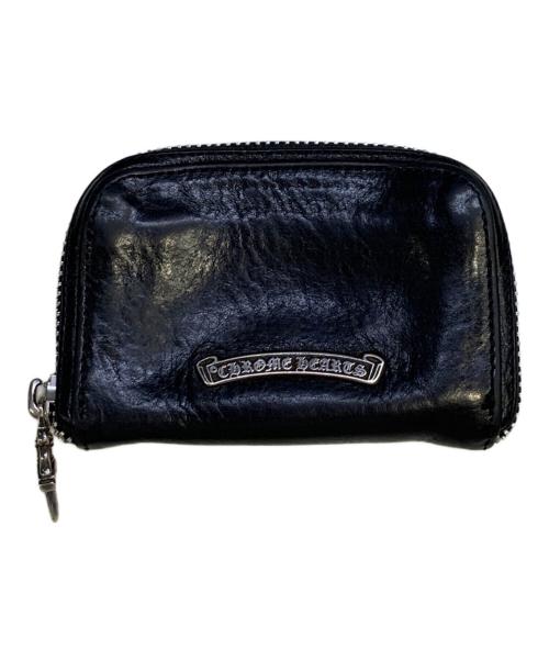 CHROME HEARTS（クロムハーツ）CHROME HEARTS (クロムハーツ) ラウンドジップコインケース ブラックの古着・服飾アイテム
