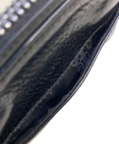 CHROME HEARTS（クロムハーツ）CHROME HEARTS (クロムハーツ) ラウンドジップコインケース ブラックの古着・服飾アイテム