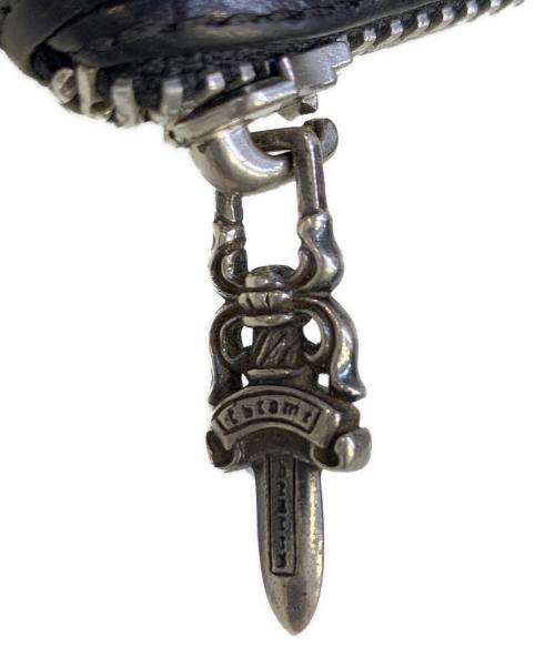 CHROME HEARTS（クロムハーツ）CHROME HEARTS (クロムハーツ) ラウンドジップコインケース ブラックの古着・服飾アイテム