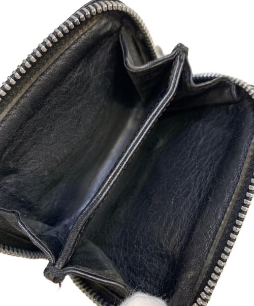 CHROME HEARTS（クロムハーツ）CHROME HEARTS (クロムハーツ) ラウンドジップコインケース ブラックの古着・服飾アイテム