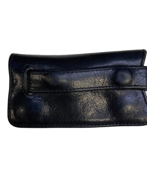 CHROME HEARTS（クロムハーツ）CHROME HEARTS (クロムハーツ) クロスボールボタン キーケース ブラックの古着・服飾アイテム