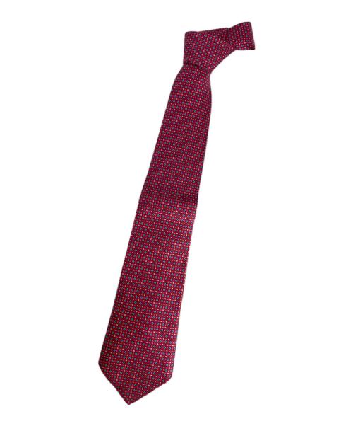 HERMES（エルメス）HERMES (エルメス) ネクタイ レッド サイズ:-の古着・服飾アイテム