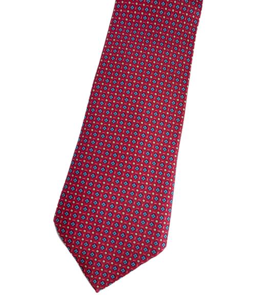 HERMES（エルメス）HERMES (エルメス) ネクタイ レッド サイズ:-の古着・服飾アイテム