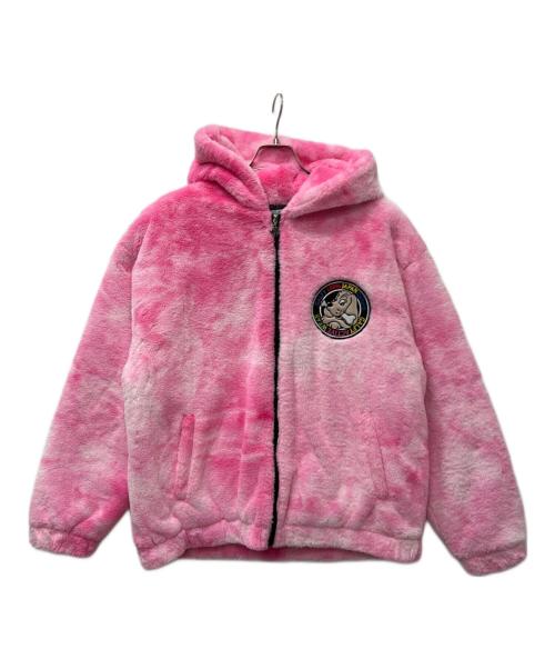 GALFY（ガルフィー）GALFY (ガルフィー) ボアジャケット ピンク サイズ:中型犬の古着・服飾アイテム