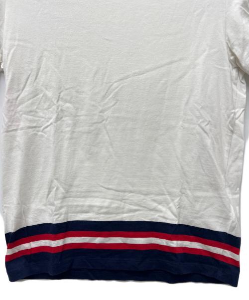 MONCLER（モンクレール）MONCLER (モンクレール) 半袖カットソー ホワイト サイズ:記載なしの古着・服飾アイテム