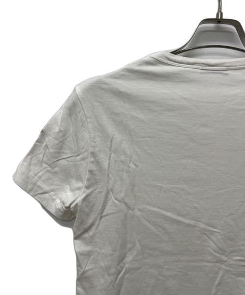 MONCLER（モンクレール）MONCLER (モンクレール) 半袖カットソー ホワイト サイズ:記載なしの古着・服飾アイテム