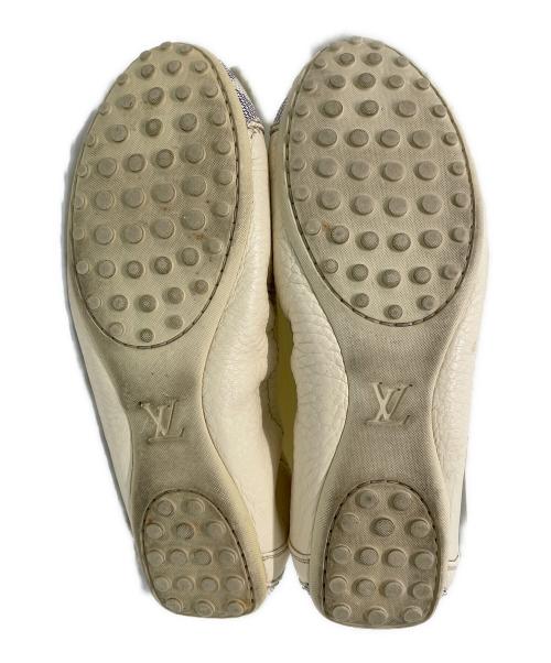 LOUIS VUITTON（ルイ ヴィトン）LOUIS VUITTON (ルイ ヴィトン) バレエシューズ ベージュ サイズ:36 1/2の古着・服飾アイテム