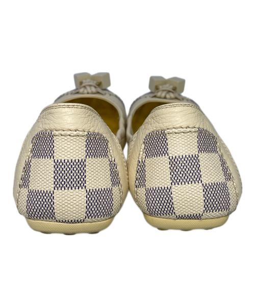 LOUIS VUITTON（ルイ ヴィトン）LOUIS VUITTON (ルイ ヴィトン) バレエシューズ ベージュ サイズ:36 1/2の古着・服飾アイテム
