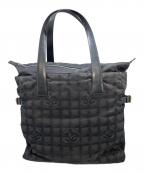 CHANELシャネル）の古着「トートバッグ」｜ブラック