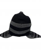 Vivienne Westwoodヴィヴィアンウエストウッド）の古着「フラップ付ニット帽」｜グレー