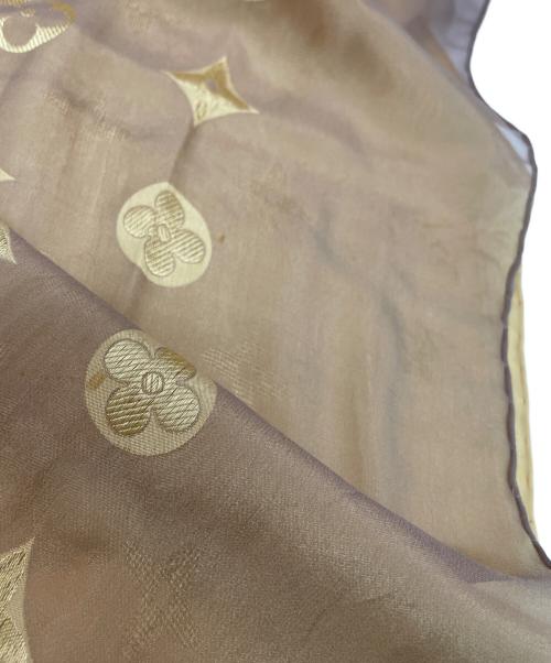 LOUIS VUITTON（ルイ ヴィトン）LOUIS VUITTON (ルイ ヴィトン) ストール ブラウンの古着・服飾アイテム