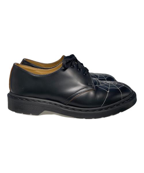 Dr.Martens（ドクターマーチン）Dr.Martens (ドクターマーチン) SUPREME (シュプリーム) Spiderweb 3 Eye Shoe ブラック サイズ:UK8の古着・服飾アイテム