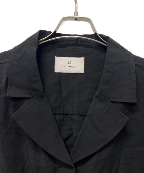 LADYMADE（レディメイド）LADYMADE (レディメイド) BACKドロストショートジャケット ブラック サイズ:FREEの古着・服飾アイテム