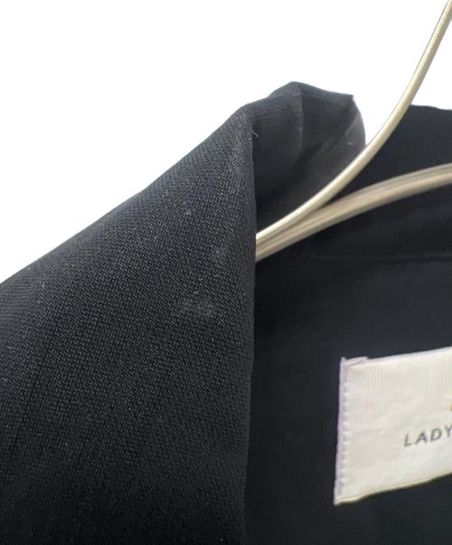 LADYMADE（レディメイド）LADYMADE (レディメイド) BACKドロストショートジャケット ブラック サイズ:FREEの古着・服飾アイテム