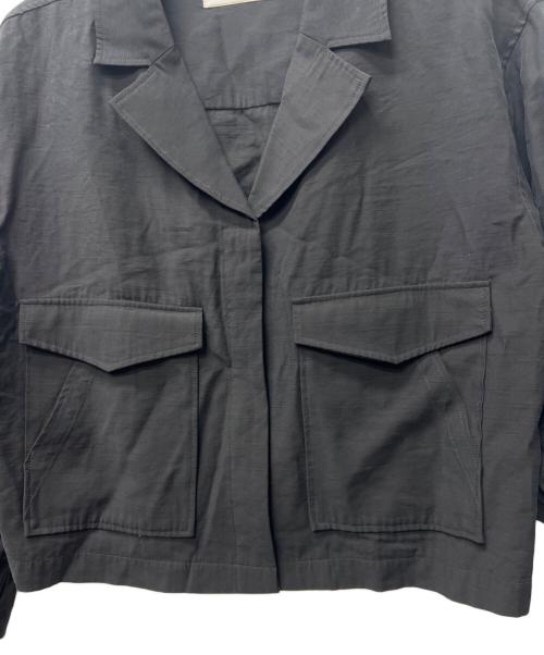 LADYMADE（レディメイド）LADYMADE (レディメイド) BACKドロストショートジャケット ブラック サイズ:FREEの古着・服飾アイテム