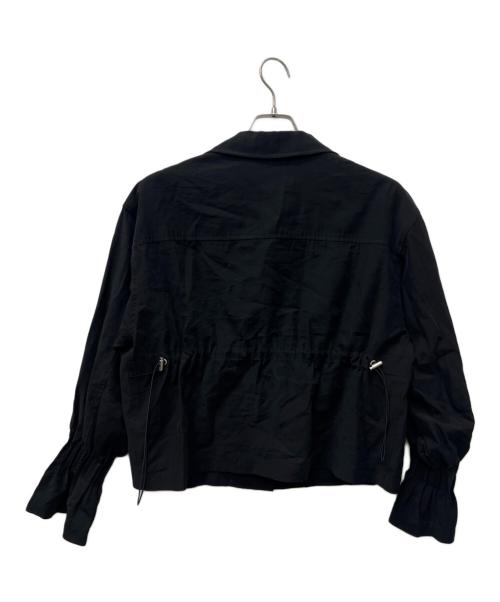 LADYMADE（レディメイド）LADYMADE (レディメイド) BACKドロストショートジャケット ブラック サイズ:FREEの古着・服飾アイテム