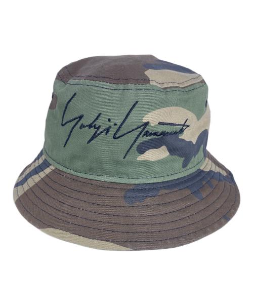 New Era（ニューエラ）New Era (ニューエラ) YOHJI YAMAMOTO (ヨウジヤマモト) バケットハット オリーブの古着・服飾アイテム