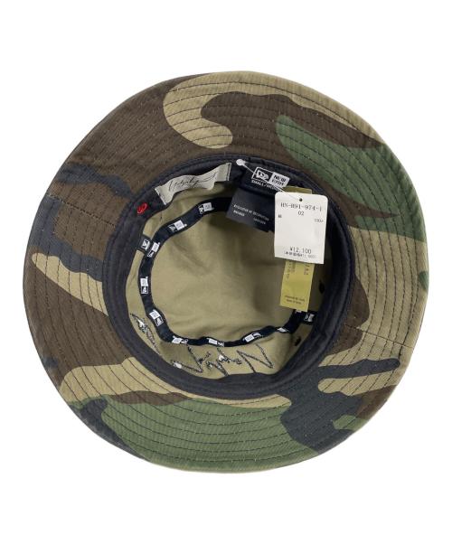 New Era（ニューエラ）New Era (ニューエラ) YOHJI YAMAMOTO (ヨウジヤマモト) バケットハット オリーブの古着・服飾アイテム