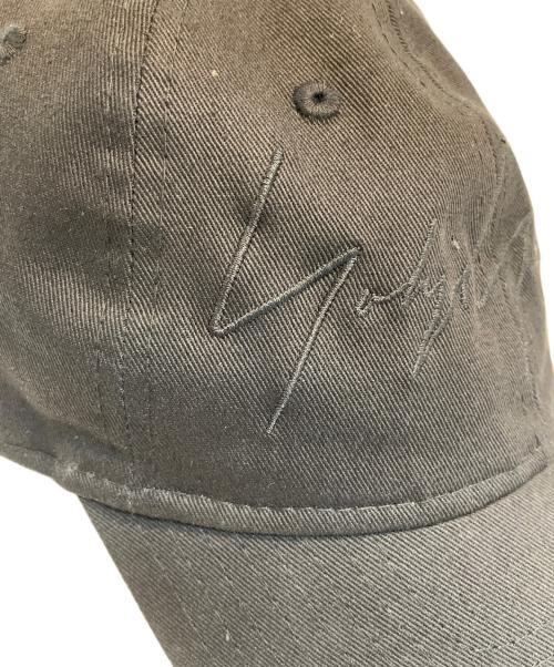New Era（ニューエラ）New Era (ニューエラ) Yohji Yamamoto pour homme (ヨウジヤマモト プールオム) キャップ ブラックの古着・服飾アイテム