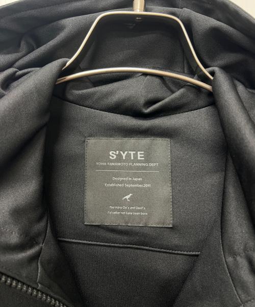 s'yte（サイト）s'yte (サイト) フードベスト ブラック サイズ:3の古着・服飾アイテム