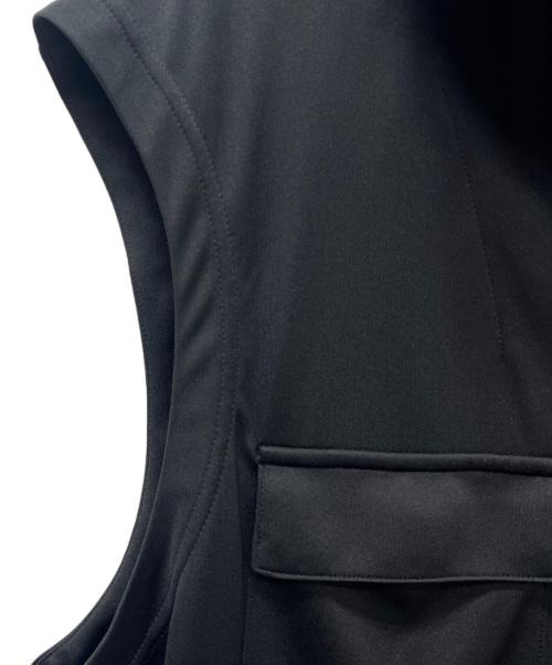 s'yte（サイト）s'yte (サイト) フードベスト ブラック サイズ:3の古着・服飾アイテム