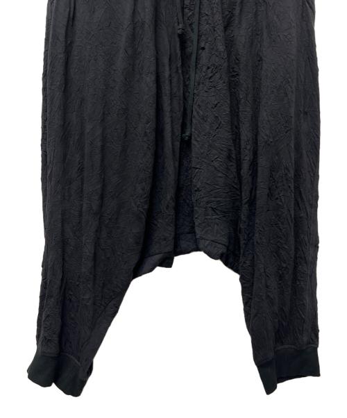 s'yte（サイト）s'yte (サイト) バルーンサルエルパンツ ブラック サイズ:3の古着・服飾アイテム