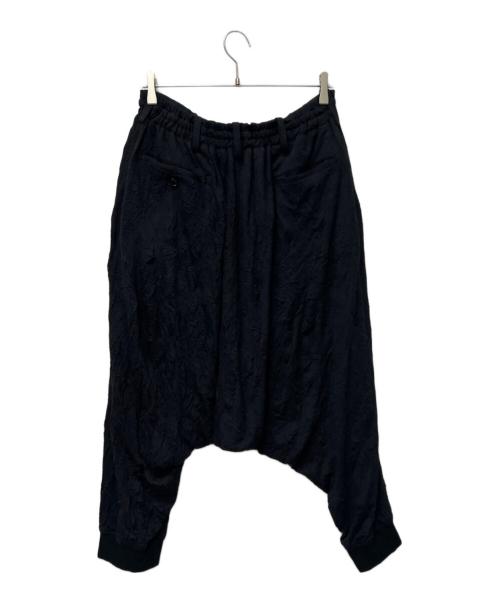 s'yte（サイト）s'yte (サイト) バルーンサルエルパンツ ブラック サイズ:3の古着・服飾アイテム