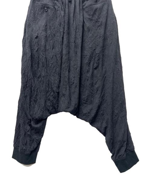 s'yte（サイト）s'yte (サイト) バルーンサルエルパンツ ブラック サイズ:3の古着・服飾アイテム