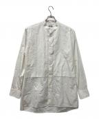 s'yteサイト）の古着「バンドカラーシャツ」｜ホワイト