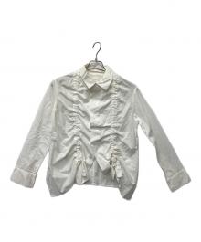 Y's（ワイズ）の古着「長袖ブラウス」｜ホワイト