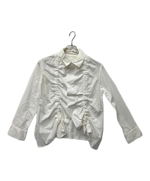 Y's（ワイズ）Y's (ワイズ) 長袖ブラウス ホワイト サイズ:2の古着・服飾アイテム