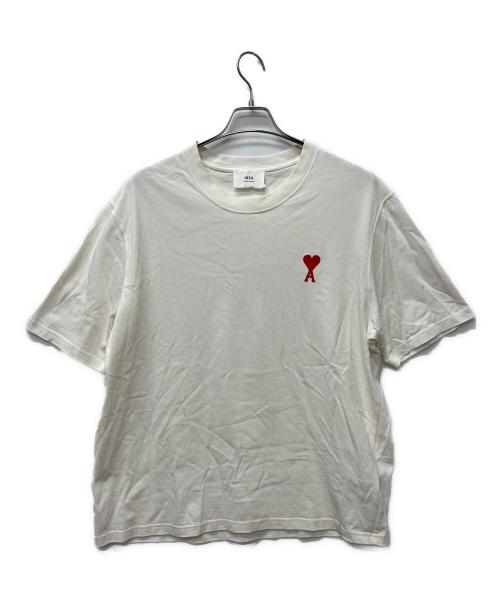 ami（アミ）ami (アミ) 半袖Tシャツ ホワイト サイズ:Lの古着・服飾アイテム